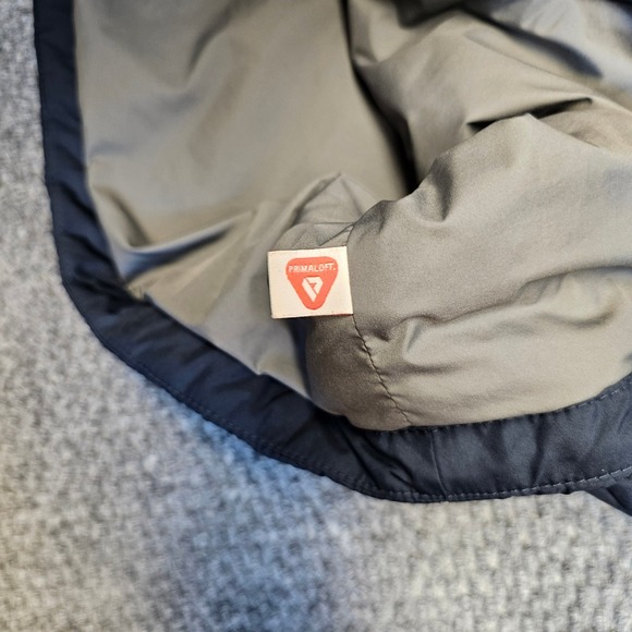 Brooks Brothers Quilted Vest Navy Blue Primaloft Full Zip Mens Size XL - Picture 7 of 8